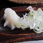 吟八亭 やざ和 - 薬味