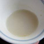 吟八亭 やざ和 - この蕎麦湯が美味いのよぉ～