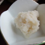 吟八亭 やざ和 - 辛味大根のおろし