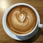 ストリーマー コーヒー カンパニー - カフェラテの空中写真