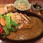 玄三庵 - 野菜たっぷり玄米ｶﾚｰ