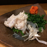 かねます - ふぐさし白子和え　1900円