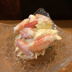 かねます - 毛がにサラダ　1900円