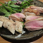 食と和酒の店 暁 - 軍鶏のグリル焼き2