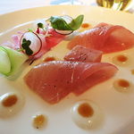 アジュール フォーティーファイブ - ブリのマリネ 大根のサラダ