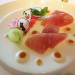 アジュール フォーティーファイブ - ブリのマリネ 大根のサラダ