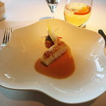 アジュール フォーティーファイブ - タラのポワレ オレンジソース