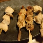 居酒屋 かまどか - 焼き鳥盛り合わせ