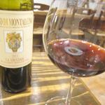トラットリア ダ コヴィーノ - ロッソ・ディ・モンタルチーノ　グラス　￥900