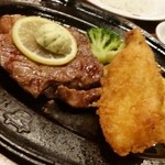 肉の万世 小平店 - ステーキ&フィッシュフライ