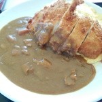 ブルーライン一本松 - 2016.1.20 オムカツカレー680円