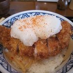 かつ家 - おろしカツ丼アップ