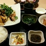 食彩一番 - 【ランチ】鳥の唐揚げ 生姜餡かけ定食