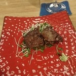 定谷 - 牛タンの塩コショウ焼き