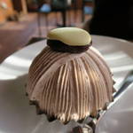 風と手と土 - 花豆モンブラン