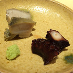 鮨 さいとう - アワビ、タコもうまい