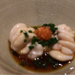 鮨 さいとう - 白子もとてもクリーミー