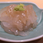 鮨 さいとう - 富山の白エビ  甘みがすごい