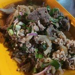 จุ่มแซ่บ ทะเลเผา (หนวด) - ラープ