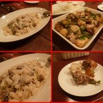 オステリア ブッコ - イノシシのラグーニョッケティー 
      イタリア産ウサギのモモ肉とポテトの香草焼き