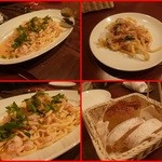 オステリア ブッコ - ズワイガニとフレッシュトマトのキタッラ 