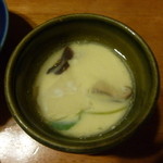 追分温泉 - 茶わん蒸しもたっぷり！独特の甘めの味付け