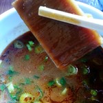 麺屋 高橋 - 2016/1  四角いメンマ