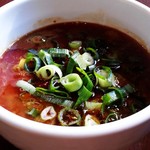 麺屋 高橋 - 2016/1  辛みそつけめんのつけ汁