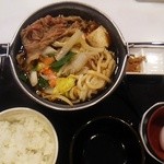 Sukiya - 牛すき鍋定食\680