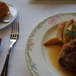 レストラン マグノリア - 白金豚のハンバーグ②