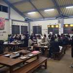 かき小屋 匠ちゃん - 店内120名収容可