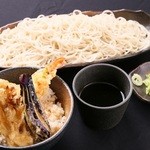 想咲そば処 香凛 - ミニ天丼そばセット