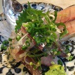 さかなや　いいとこ - 鯵 580円