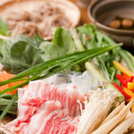 ディスク - 豚梅シャブ　〆は蕎麦シャブで　ランチコース4名様～12名様　2500円～