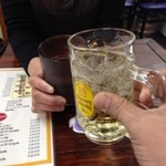 神山 - H.28.1.21.昼 角ハイボール(プレーン) 300円税込 vs 水 de 乾杯♪
