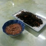 津軽屋食堂 - 塩辛、ひじき