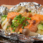 Salmon grilled in foil ~Chanchan grilled style~