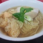 らぁ麺 飯田商店 - 海老塩わんたん麺