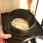 弧玖 - 蓮根の炊き込みご飯