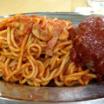 ハンバーグスパゲティ