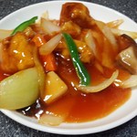 竹林坊 - スブタセット税別1010円／28年1月撮影