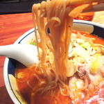 支那麺 はしご - 麺は硬めが定番(2016.Jan)