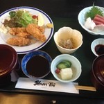 旬亭 - カキフライご飯膳
