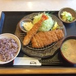 かつ徳 - 【2015年11月】金山牧場 三元豚 まんぷくランチ＠1,167円。