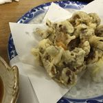 成田家 - なめこの天ぷら