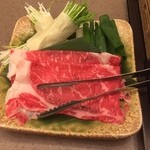 かごの屋 - しゃぶしゃぶのお肉