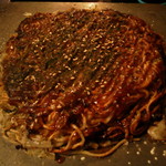Okonomiyaki Junia - 府中焼き・肉玉そば750円（税込）