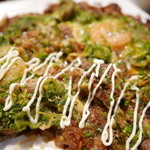 Okonomiyaki & Teppanyaki Nakanaka - マヨネーズを。