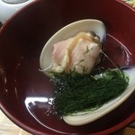 金寿司 - はまぐりお吸い物