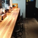 ラーメン巌哲 - 閉店後で空席だったので撮影